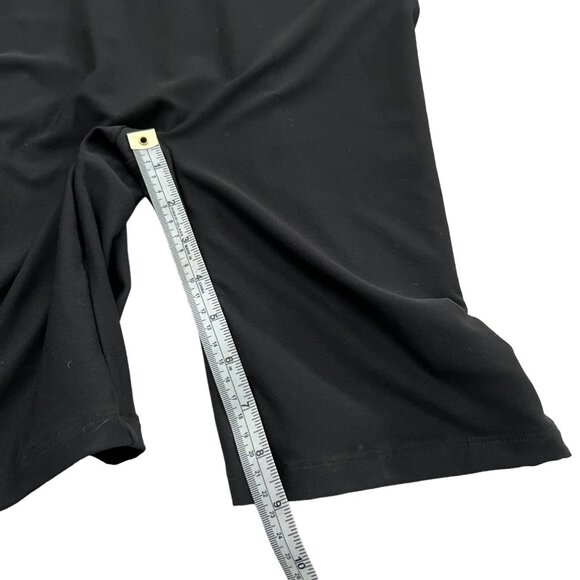 Alix NYC Women's Harper Bike Shorts Bodysuit Romper Asymmetric Straps Black L - Picture 15 of 16